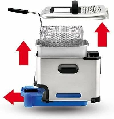 Tefal Oleoclean fritös digital timer - Bild 3