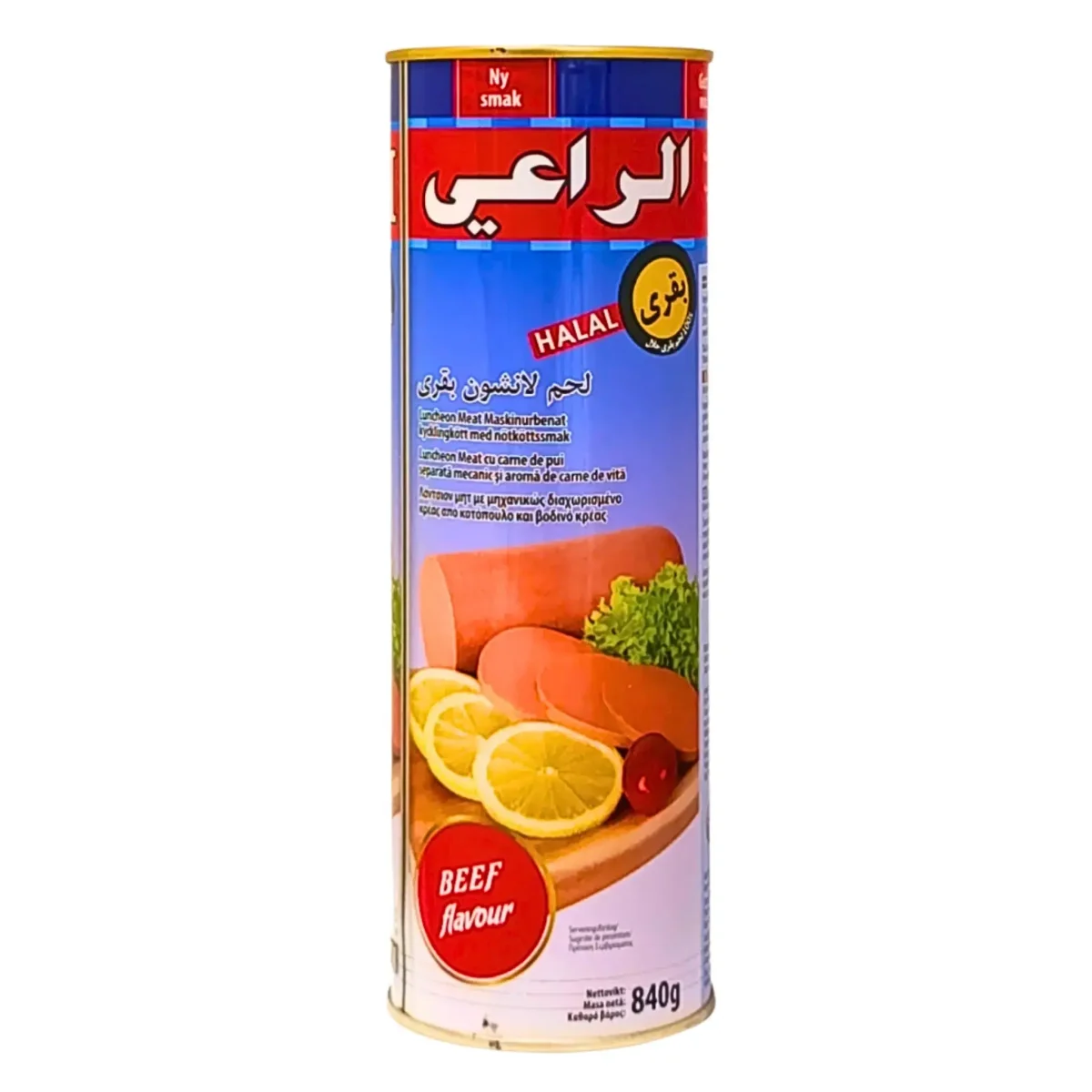 Al Raii Luncheon Kött 840g – Mört, smakrikt & perfekt till alla måltider