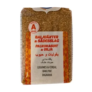 Bulgur Fin Brun Sedir 800g – Perfekt för Köttbullar & Vegetariska Rätter