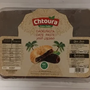 Chtoura Dadelmassa – 900g av Naturlig Sötma och Energi