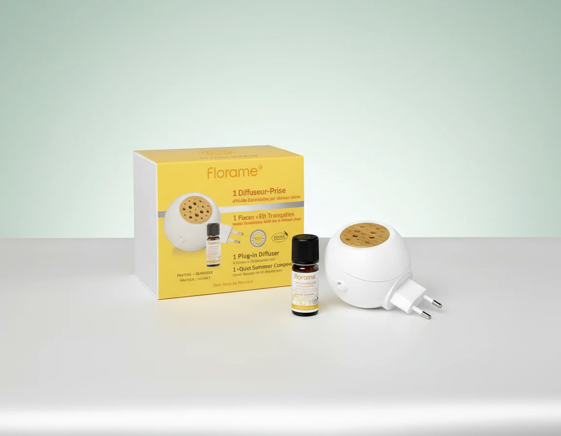 Florame elektrisk diffusor + BIO-sammansättning av eteriska oljor mot mygg med citronella - Bild 2