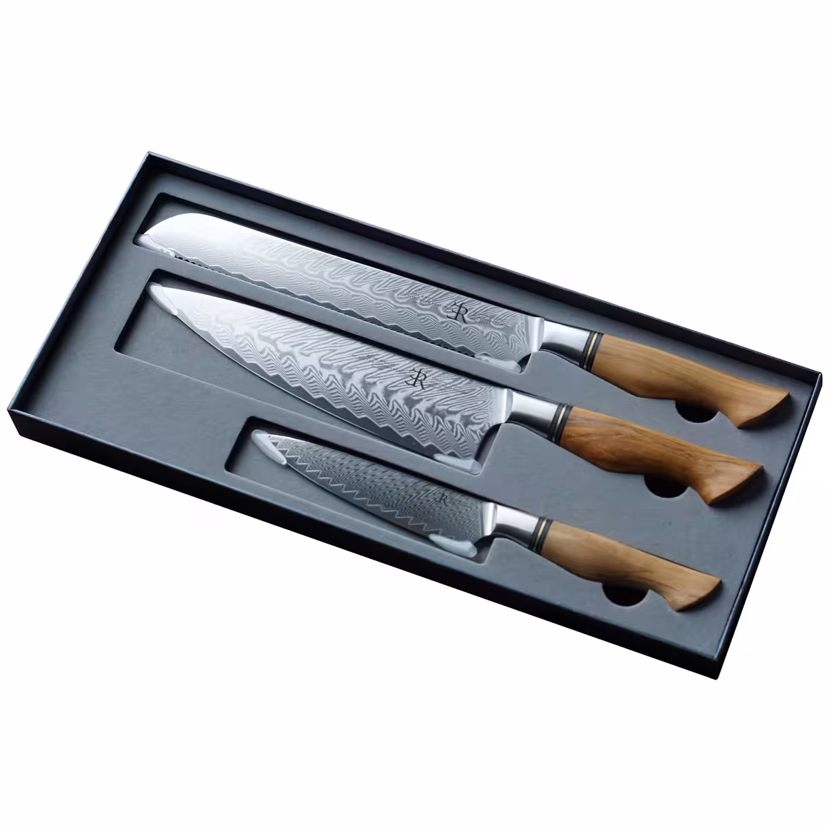Ryda knives ST650 Luxury Knivset med 3 knivar - Bild 2