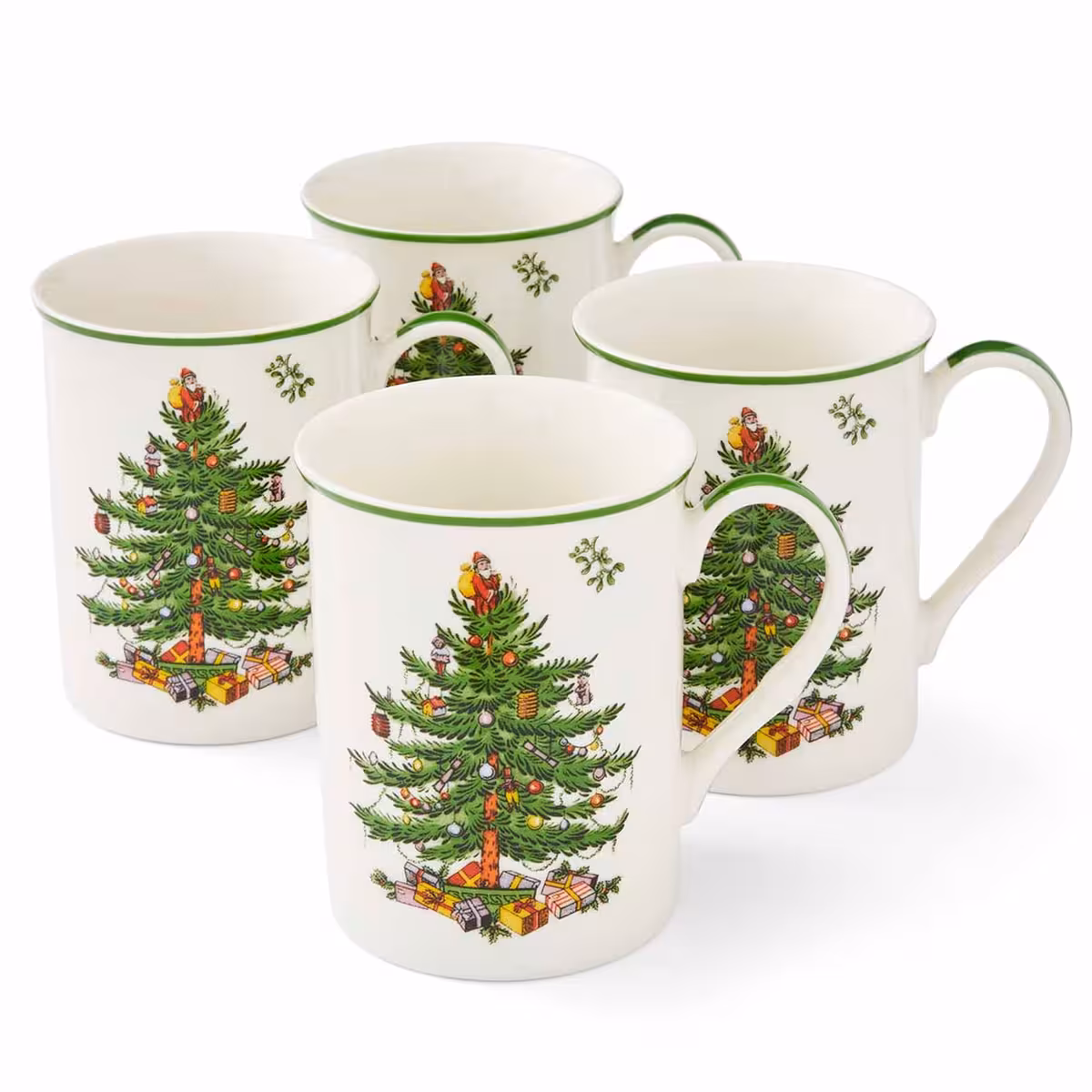Spode Christmas Tree mugg 4-pack 34 cl