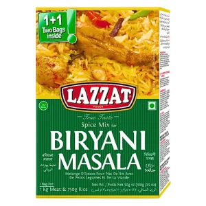 Lazzat Biryani Masala 100g - Utgånget datum med garanti