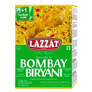 Lazzat Bombay Biryani Masala 130g - Utgånget datum med garanti