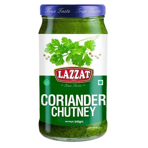Lazzat Coriander Chutney 340g