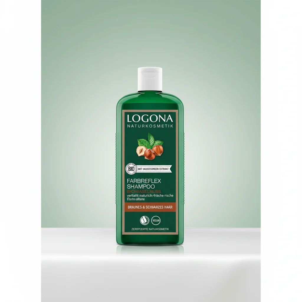 Logona Chestnut Shampoo med hasselnöt 250ml - Bild 2