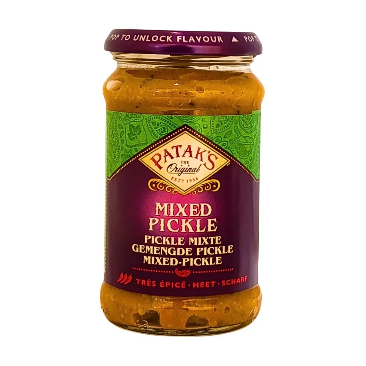 Patak´s Mixed Pickle 283g - En smakexplosion från Indien! - Bild 2