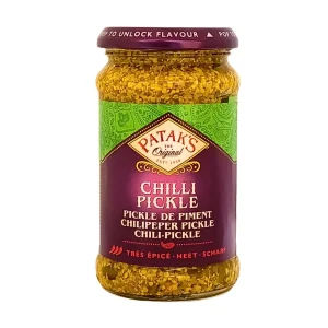 Patak’s Chili Pickle 283g – Het, syrlig och oemotståndlig