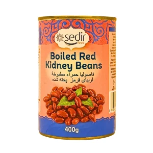 Förkokta Röda Bönor i Burk Sedir 400g