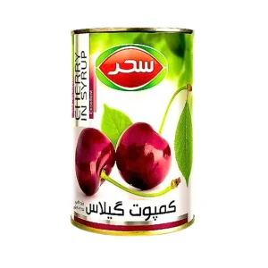 Sahar Körsbärskompot 420g – Äkta smak från mellanösterns trädgårdar