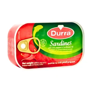 Durra Sardiner Stark 125g – Smakrikt och Kryddigt från Marocko