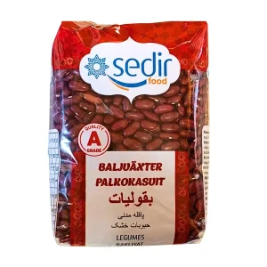 Sedir Röda bönor 800g – Proteinrika bönor för grytor & sallader