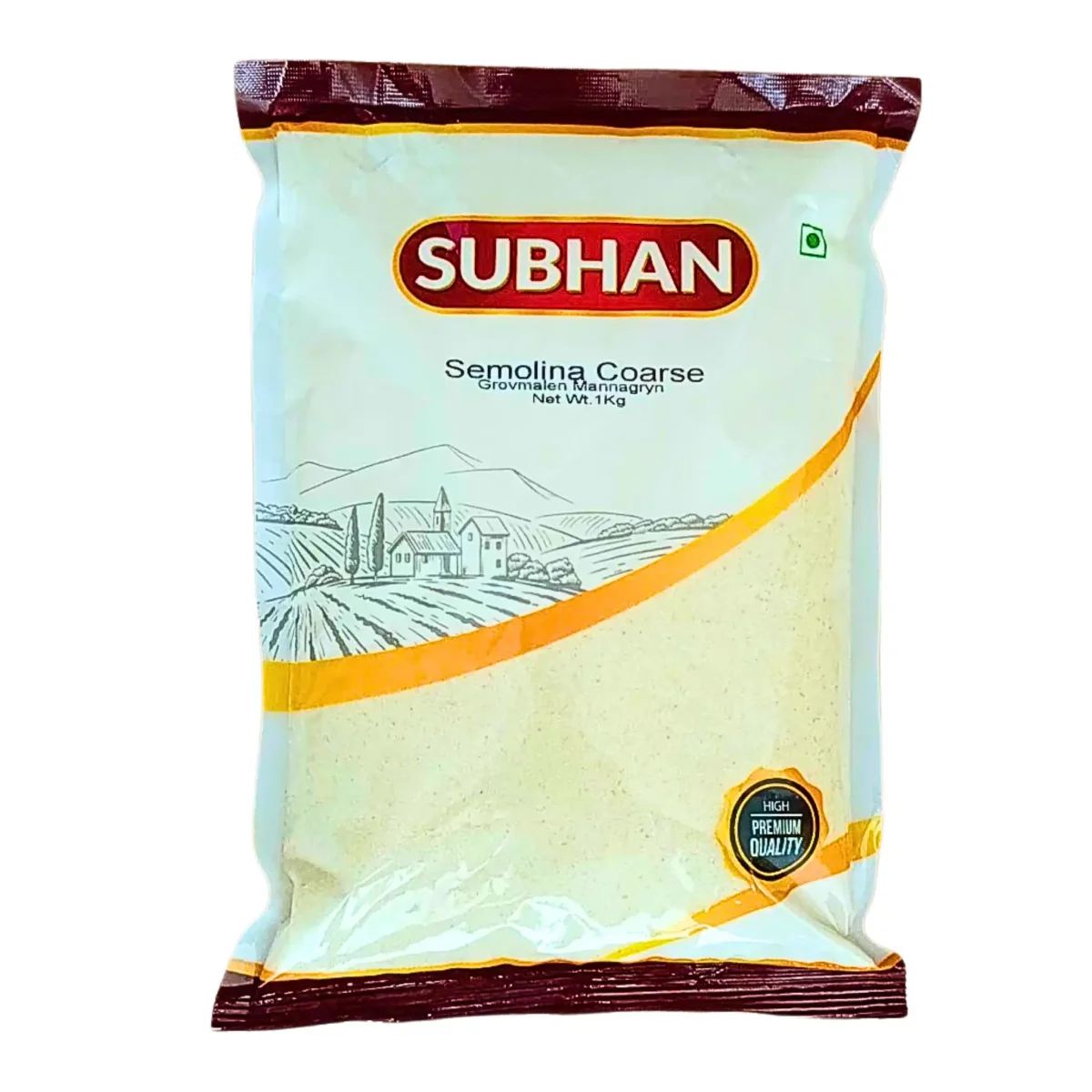 Subhan Sooji Coarse - Govmalet Mannagryn 1kg (Utgånget datum nyligen med garanti) - Bild 2