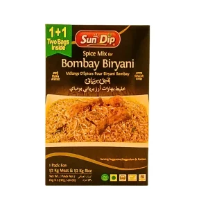 SunDip Bombay Biryani Masala 130g - Utgånget datum med garanti