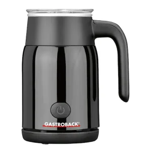 Gastroback Latte Magic mjölkskummare 350 ml svart