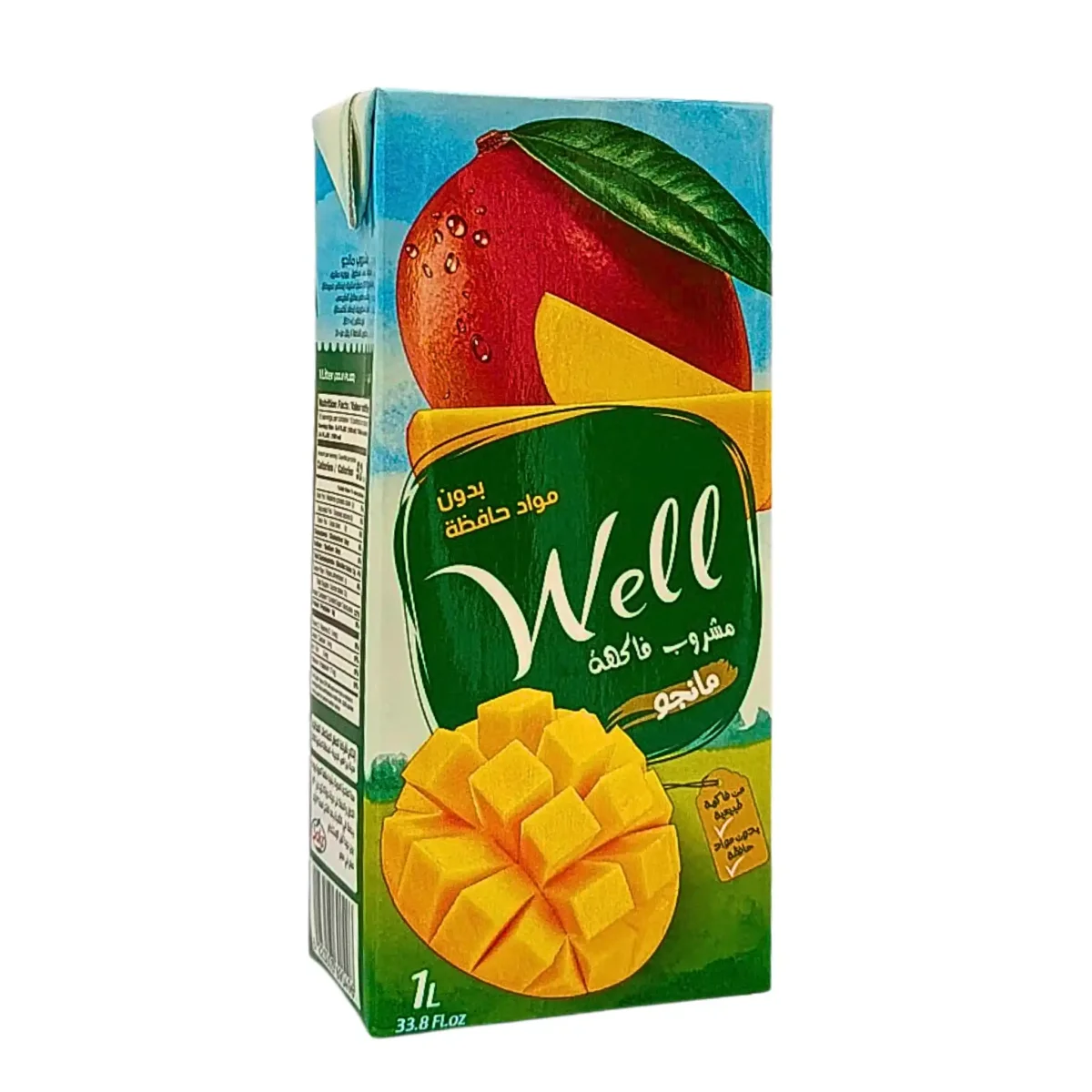 Well Mango Dryck 1L - Bild 2