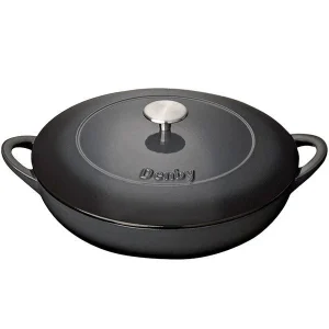 Denby Halo gjutjärnsgryta 30 cm svart