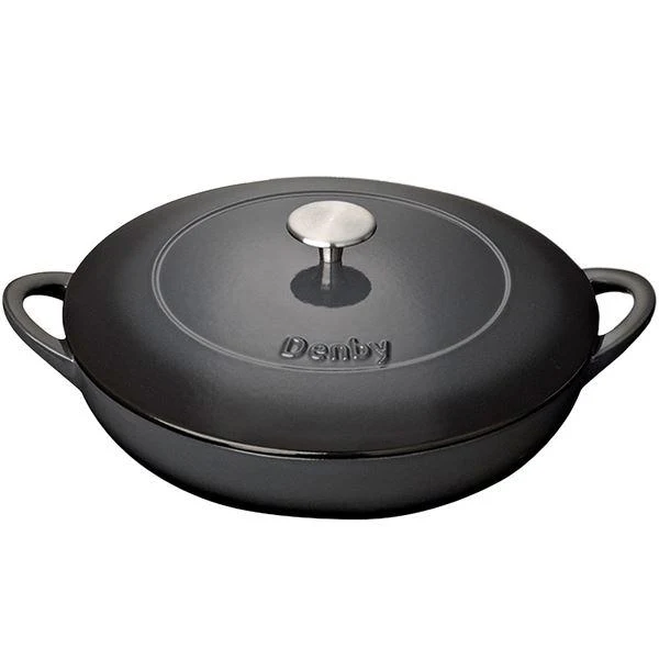 Denby Halo gjutjärnsgryta 30 cm svart - Bild 2