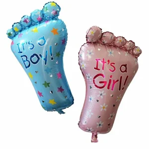 Folieballong babyfot (HYLLA 21A)