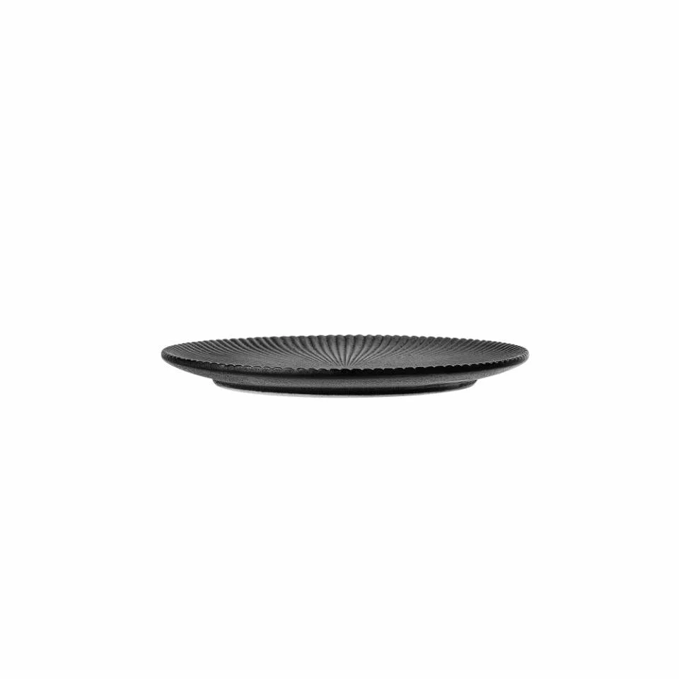 Bloomingville Neri Tallrik Svart i Stengods 18 cm - Bild 4