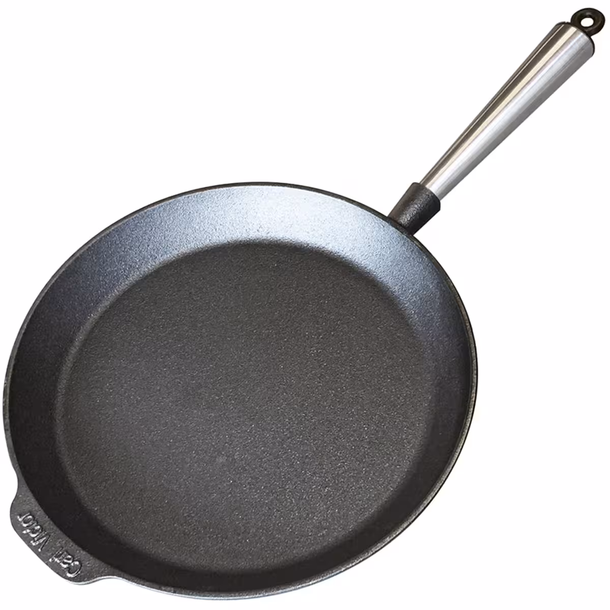 Carl victor Stekpanna Gjutjärn 28 cm Stålhandtag