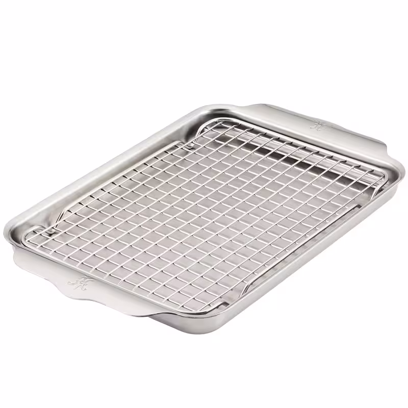 Hestan Ovenbond ugnsplåt med galler 24 x 39 cm